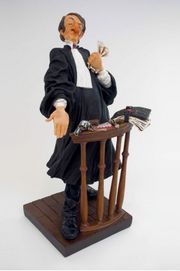 Figurine Avocat Homme (Guillermo Forchino)