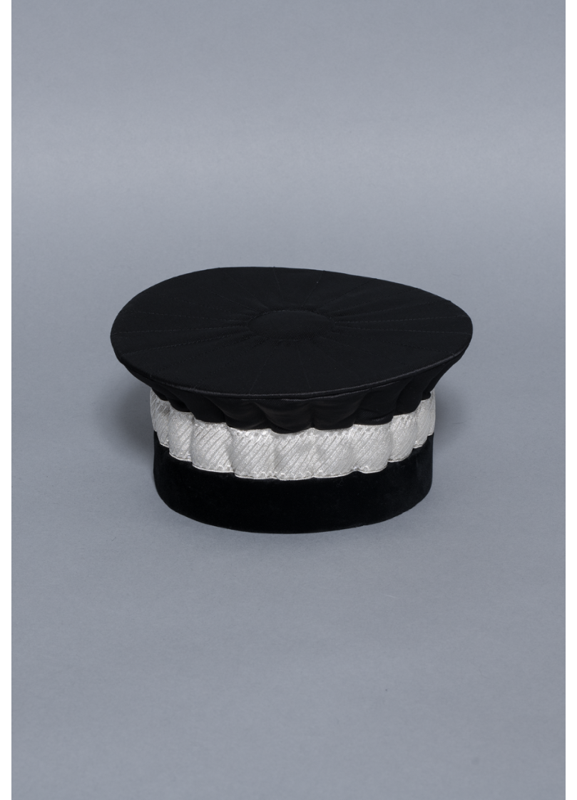 Toque en Soie 1 galon argent Toque en Soie 1 galon argent