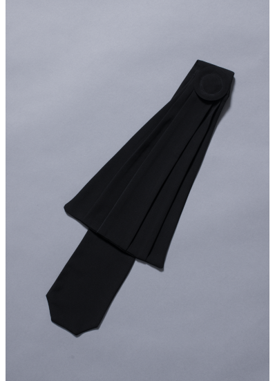 Epitoge Noire Sans fourrure