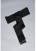 Ceinture Moirée Noire - Ponsard & Dumas