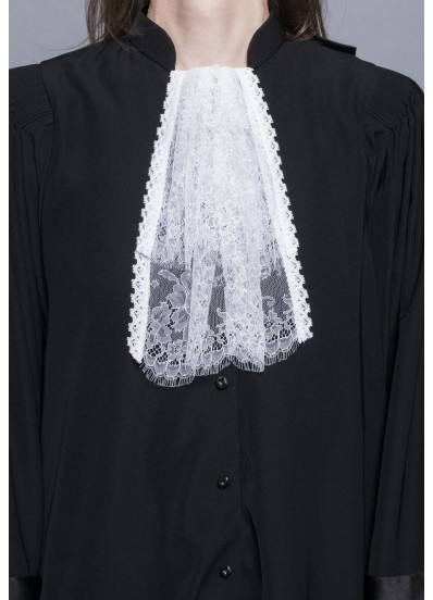 Jabot Dentelle 2 Rangs