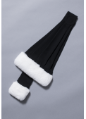 Epitoge Noire Angora Synthétique