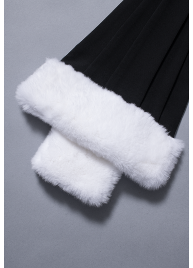 Epitoge Noire Angora - Ponsard & Dumas