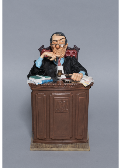Figurine Le Juge de Guillermo Forchino - Ponsard & Dumas