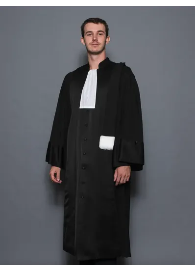 Robe Magistrat noire Tribunal Judiciaire - La Pragmatique