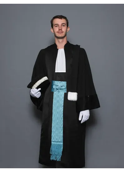 Robe Magistrat noire Tribunal Judiciaire - La Pragmatique