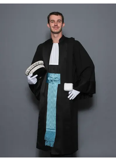 Robe Magistrat noire Tribunal Judiciaire - La Pragmatique