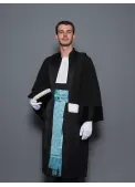 Robe Magistrat noire Tribunal Judiciaire - L'Indispensable
