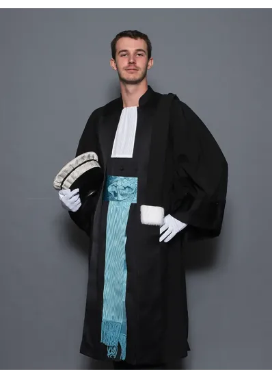 Robe Magistrat noire Tribunal Judiciaire - L'Indispensable