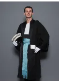 Robe Magistrat noire Tribunal Judiciaire - L'Indispensable