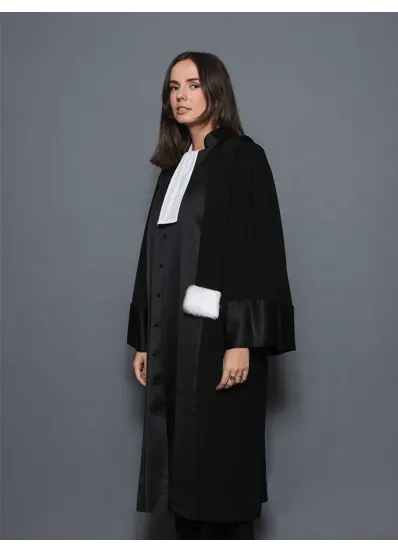 Robe Magistrat noire Tribunal Judiciaire - L'Impérieuse
