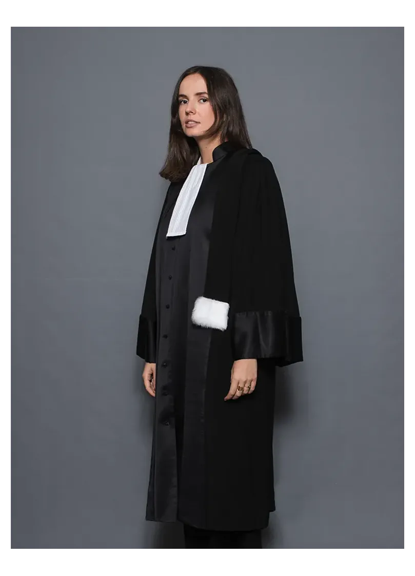 Robe Magistrat noire Tribunal Judiciaire - L'Impérieuse Robe Magistrat noire Tribunal Judiciaire - L'Impérieuse