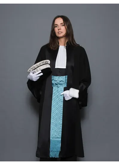 Robe Magistrat noire Tribunal Judiciaire - L'Impérieuse