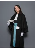 Robe Magistrat noire Tribunal Judiciaire - L'Eloquente