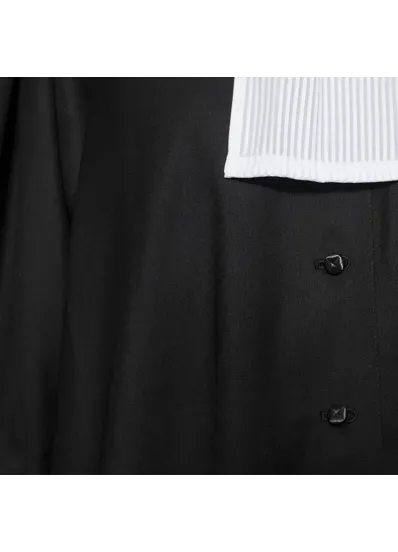 Robe Magistrat noire Tribunal Judiciaire - L'Eloquente