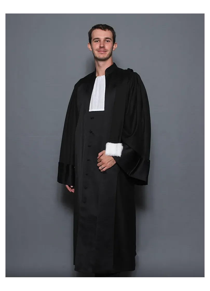 Robe Magistrat noire Tribunal Judiciaire - La Légendaire Robe Magistrat noire Tribunal Judiciaire - La Légendaire