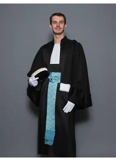 Robe Magistrat noire Tribunal Judiciaire - La Légendaire