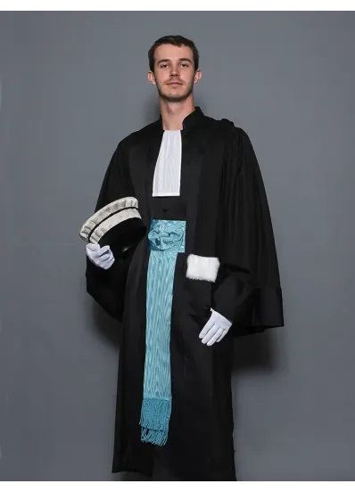 Robe Magistrat noire Tribunal Judiciaire - La Légendaire
