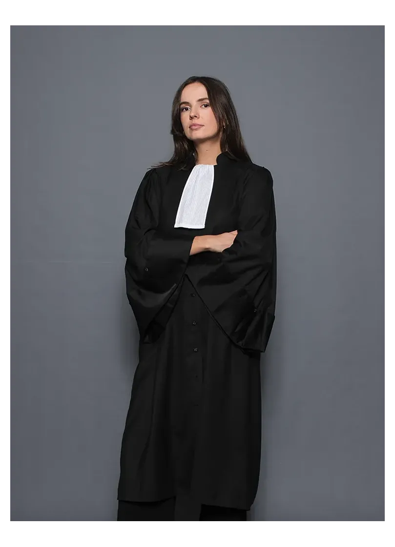 Robe AJMJ, Huissier, Greffier - L'Eloquente Robe AJMJ, Huissier, Greffier - L'Eloquente