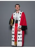 Robe Magistrat rouge Herminée Cour de Cassation - La Formaliste