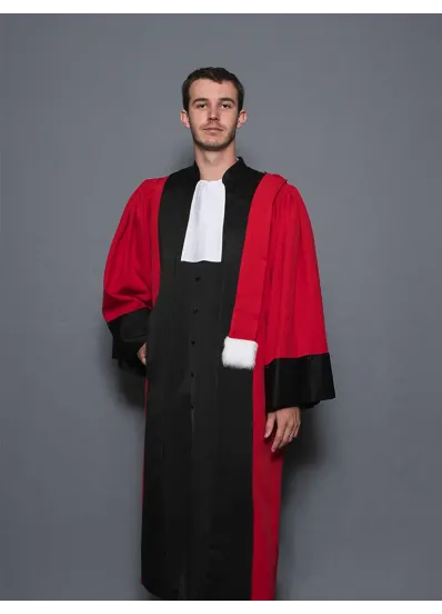 Robe Magistrat rouge Cour d'Appel - La Formaliste