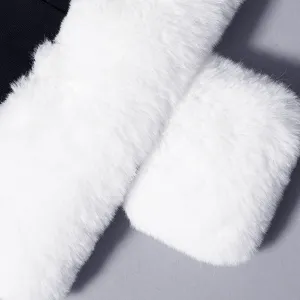 Épitoge Angora synthétique