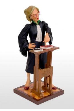 Figurine Avocat Femme (Guillermo Forchino)