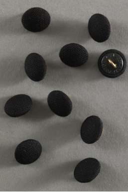 Sachet de 10 boutons recouverts MicroFibre